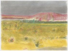 Richard Artschwager Landscape with Pink Mountain