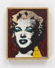 Richard Pettibone Andy Warhol &quot;Marilyn Monroe (brown) 1962.&quot; Signed by Andy Warhol