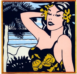 Richard Pettibone Roy Lichtenstein &quot;Aloha. 1962.&quot;