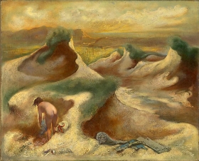 George Grosz Nude in Dunes